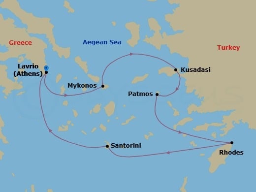 Cruise Map
