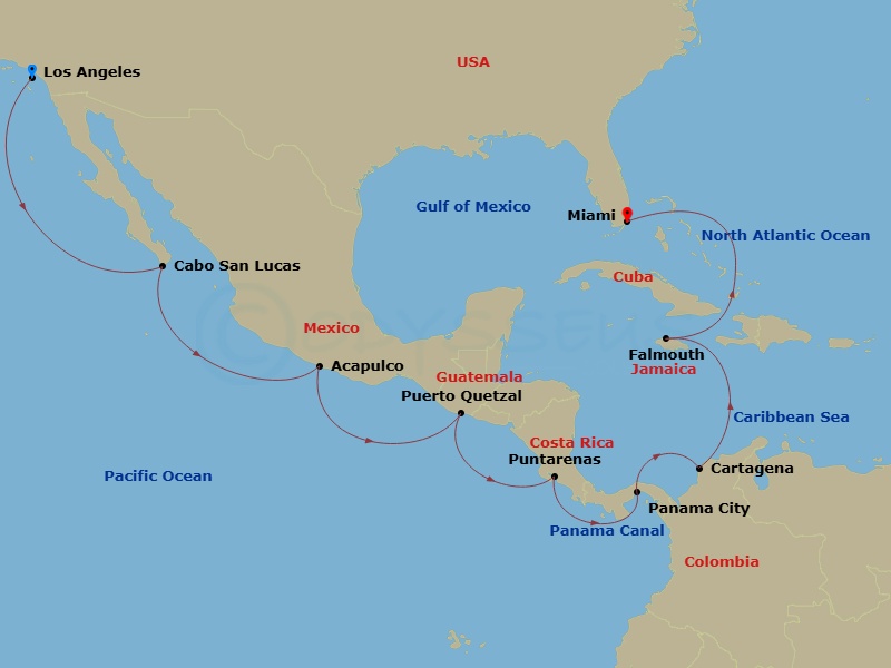 Cruise Map