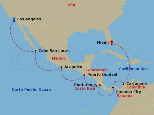 Cruise Map