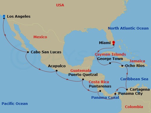 Cruise Map