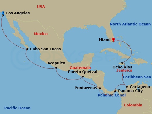 Cruise Map