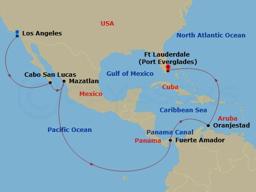 Cruise Map