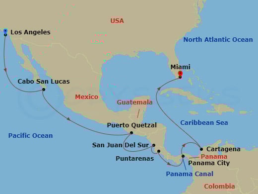 Cruise Map