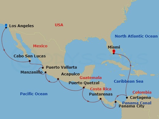 Cruise Map