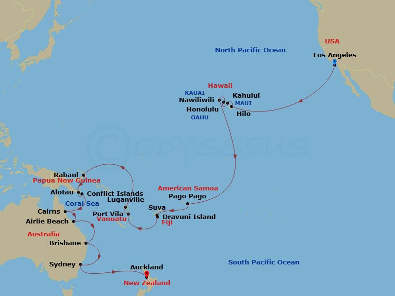Cruise Map