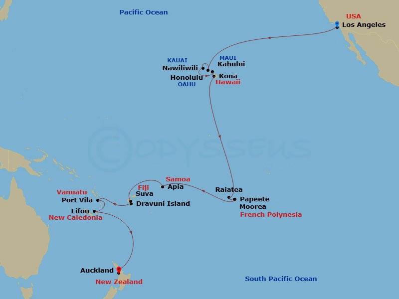Cruise Map
