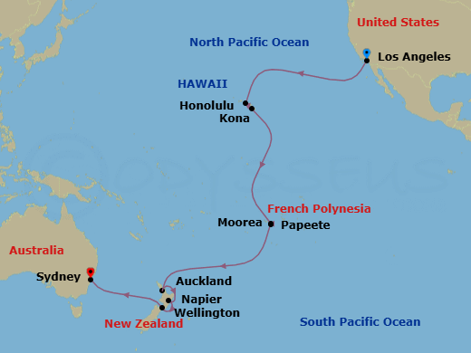 Cruise Map