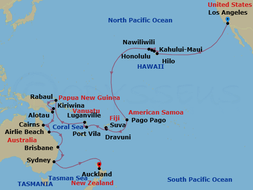 Cruise Map