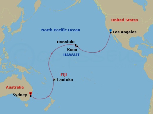 Cruise Map