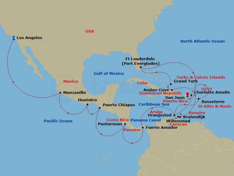Cruise Map