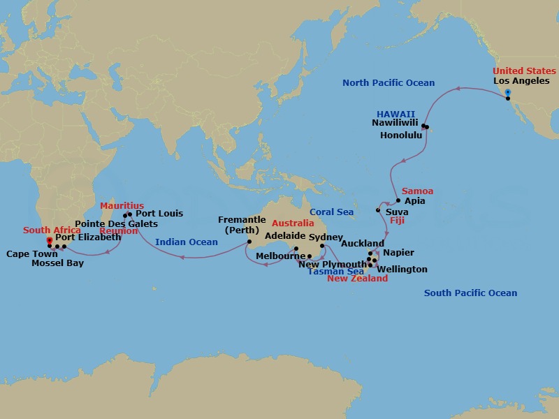 Cruise Map