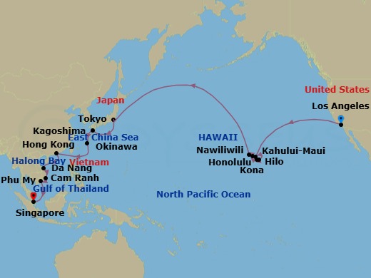 Cruise Map