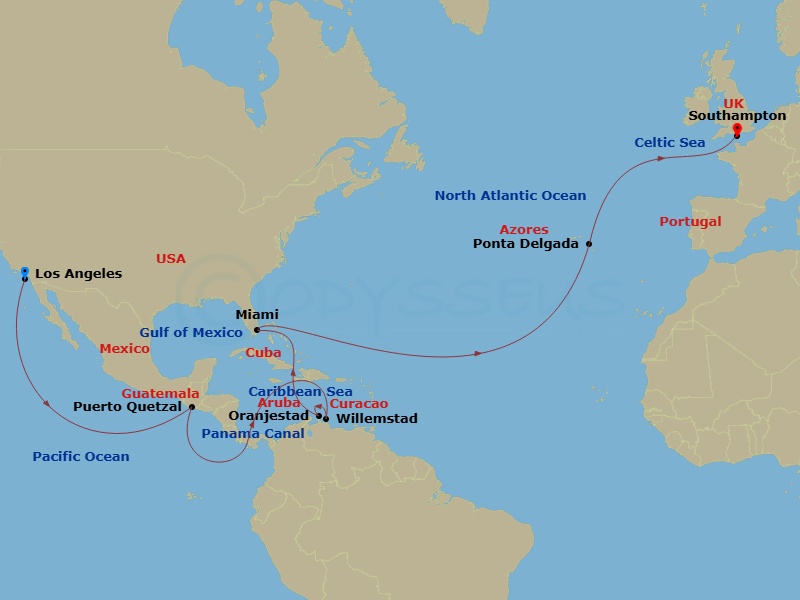 Cruise Map