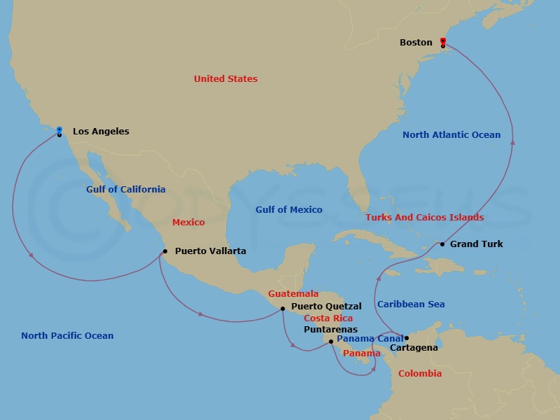 Cruise Map