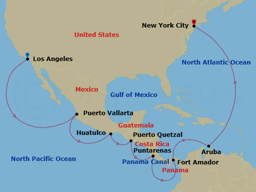 Cruise Map