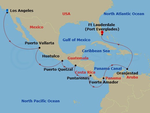 Cruise Map