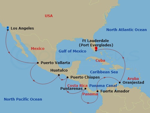 Cruise Map