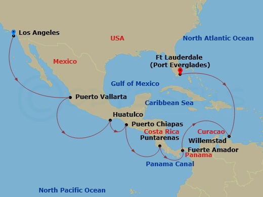 Cruise Map