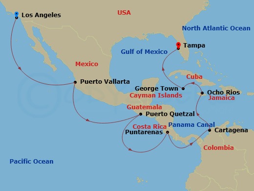 Cruise Map