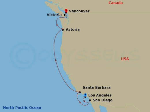 Cruise Map