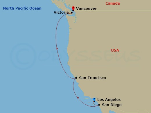 Cruise Map