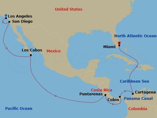 Cruise Map