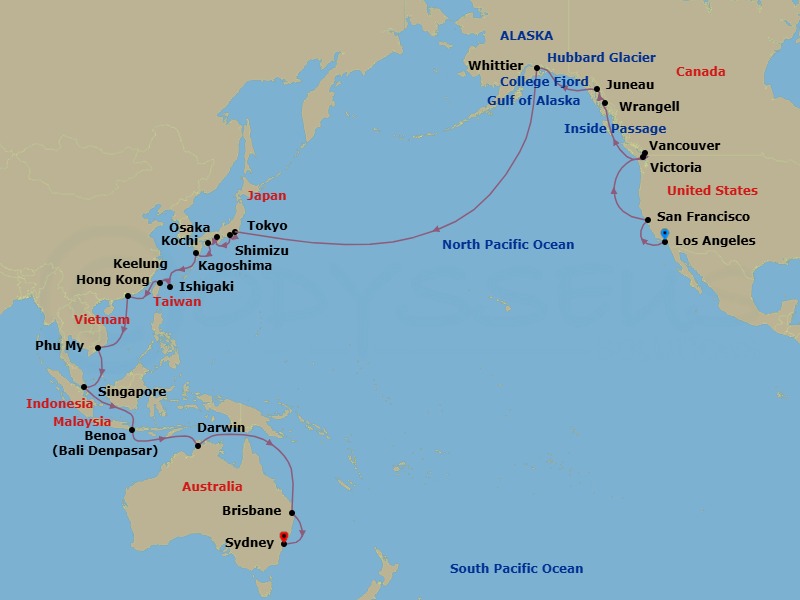 Cruise Map