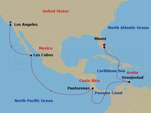 Cruise Map