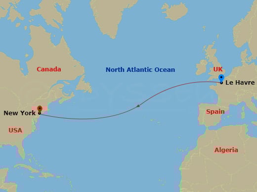 Cruise Map