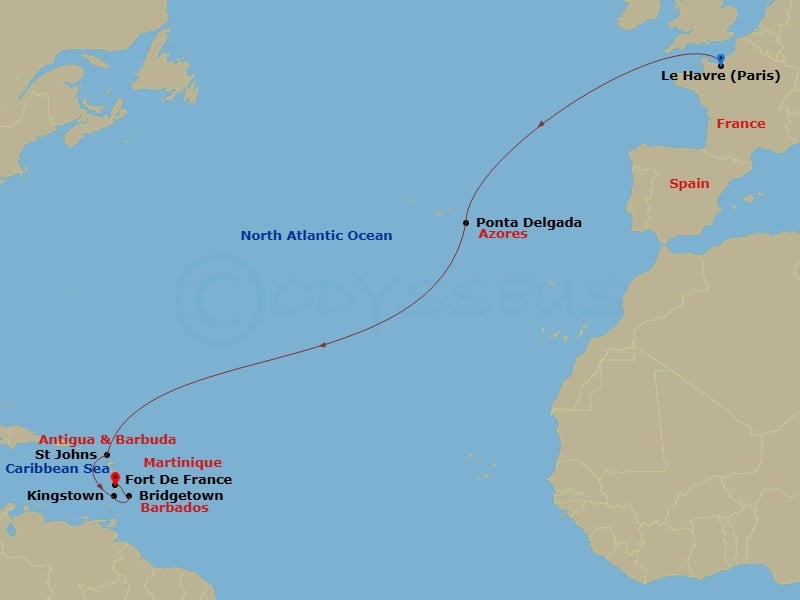 Cruise Map
