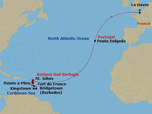 Cruise Map