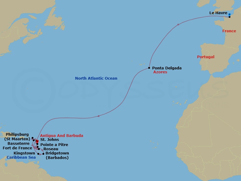 Cruise Map