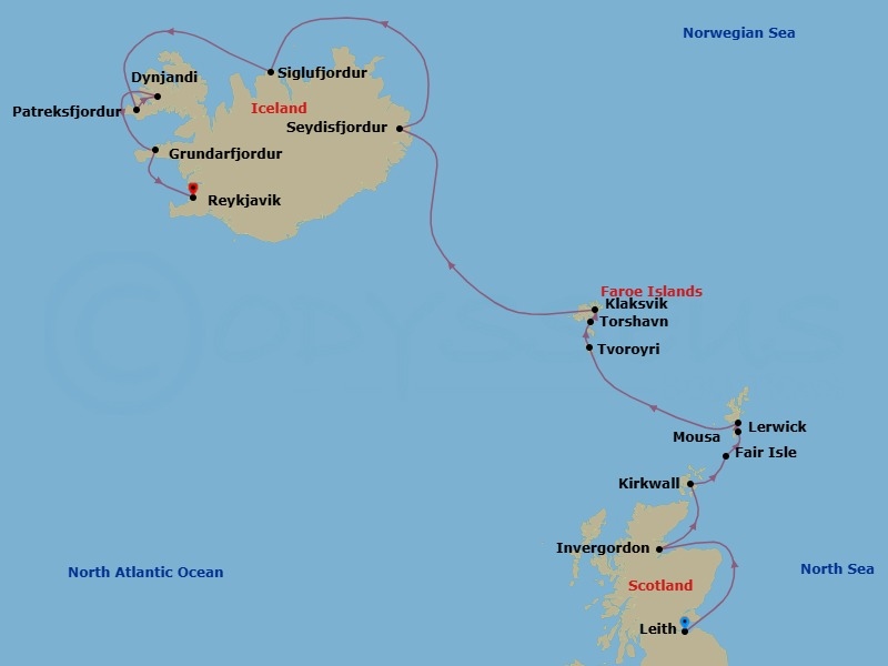 Cruise Map
