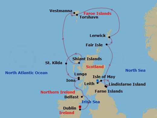Cruise Map