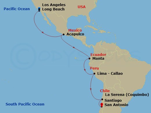 Cruise Map