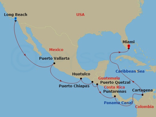 Cruise Map