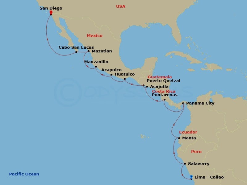 Cruise Map