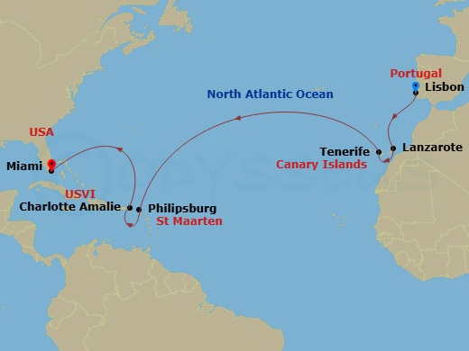 Cruise Map