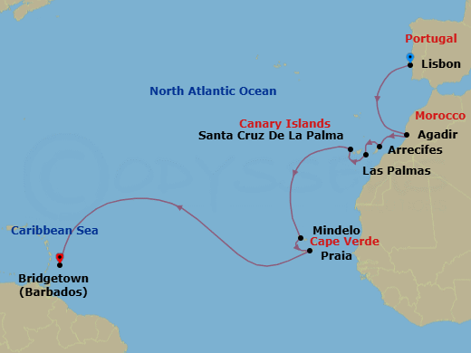 Cruise Map