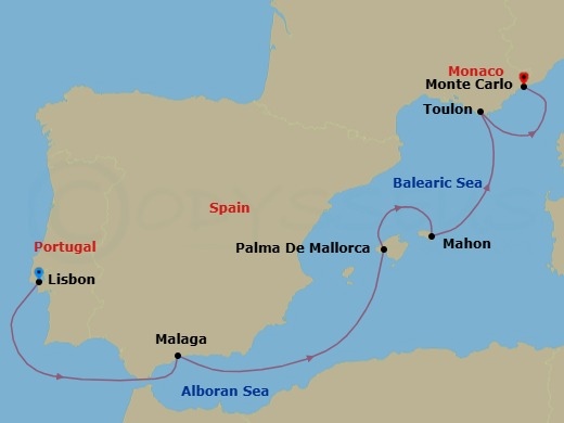 Cruise Map