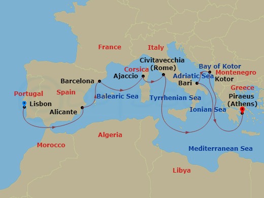 Cruise Map