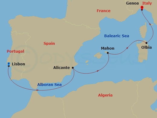 Cruise Map