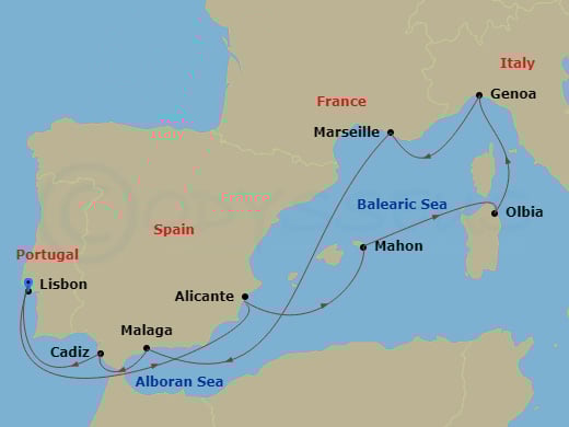 Cruise Map
