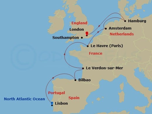 Cruise Map