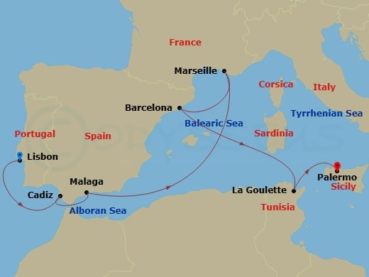 Cruise Map