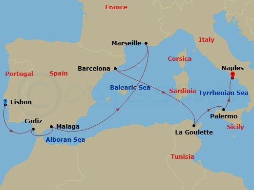 Cruise Map