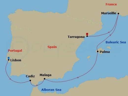 Cruise Map