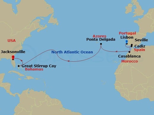 Cruise Map