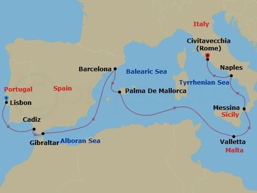 Cruise Map