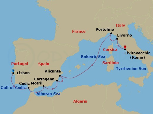 Cruise Map